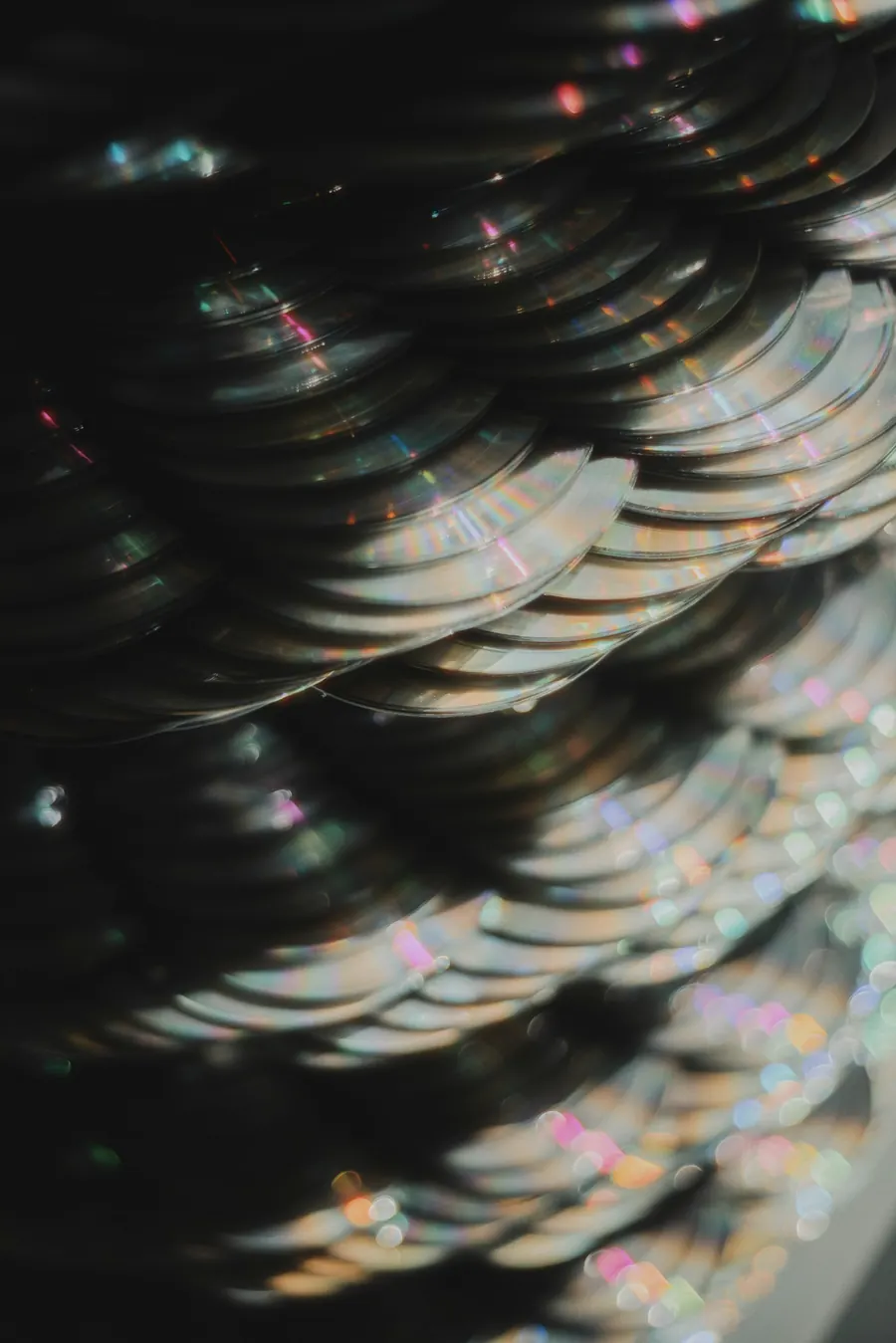 Close-up of sequins